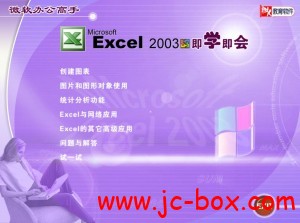 《Excel 2003即学即会视频教学光盘》